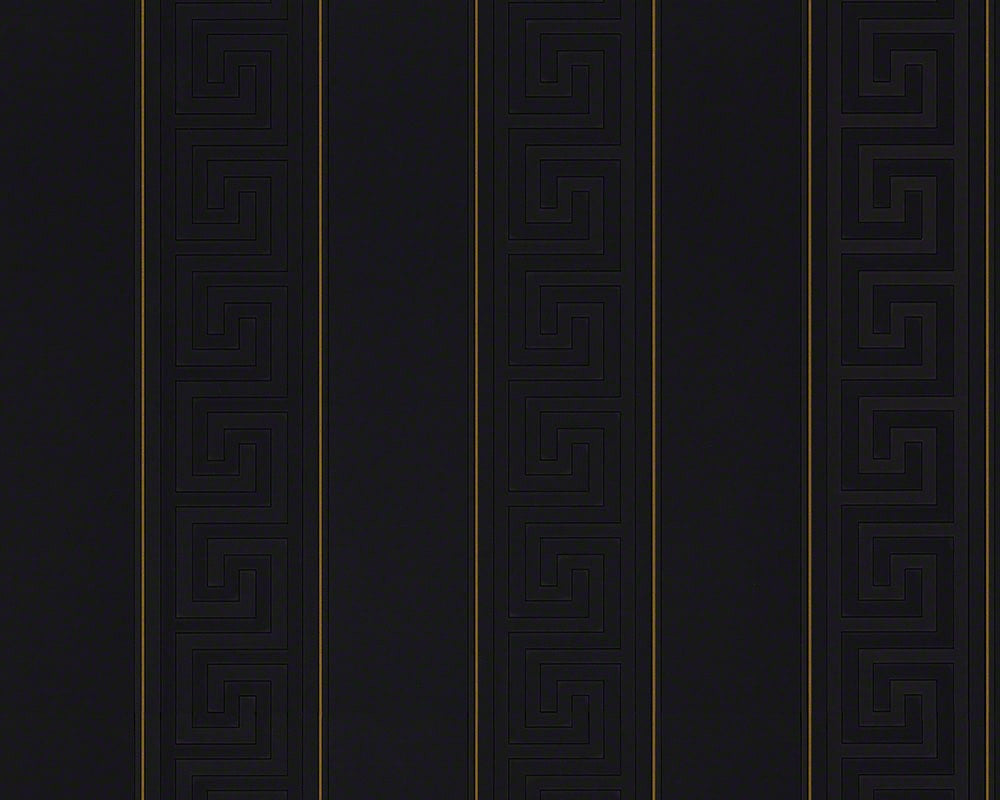 Valor Jet by Seabrook Wallpaper Versace Volume 5 Germany 75.3 0" 27.5" - Fabric Carolina -