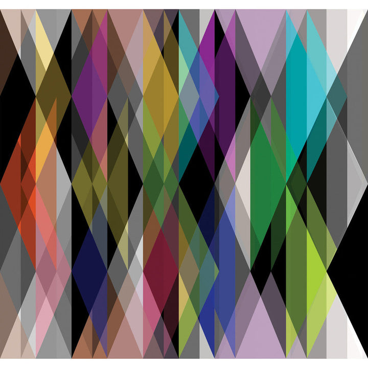 Circus Multicolour by Cole & Son Designer Wallcovering COLE & SON GEOMETRIC PAPER - 100% United Kingdom Horizontal: and Vertical: 124 - Swanky Fabrics -