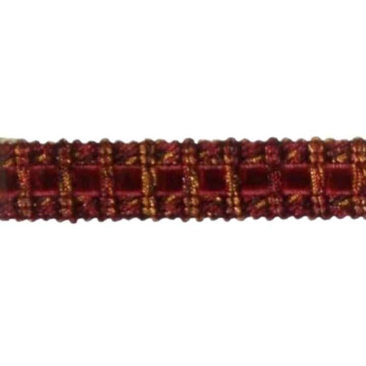 YF648 Nutmeg by Europatex Fabric Palladian 50% Polyester, 50% Rayon 0.75 inches - Fabric Carolina -