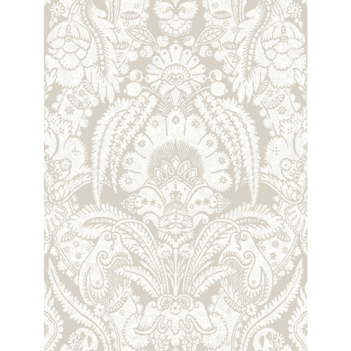 Chatterton Shell & Ivory by Cole & Son Wallcovering COLE & SON ALBEMARLE PAPER - 100% United Kingdom Horizontal: and Vertical: 36.01 27 - Fabric Carolina -