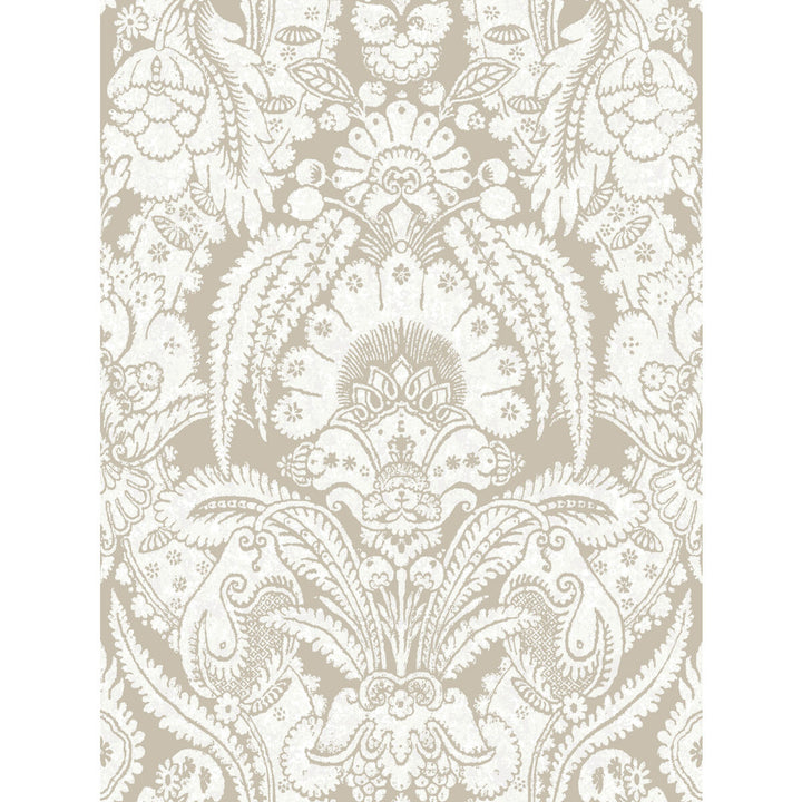 Chatterton Linen And White by Cole & Son Wallcovering COLE & SON ALBEMARLE PAPER - 100% United Kingdom - Horizontal: - and Vertical: 36.01 27 - Fabric Carolina -