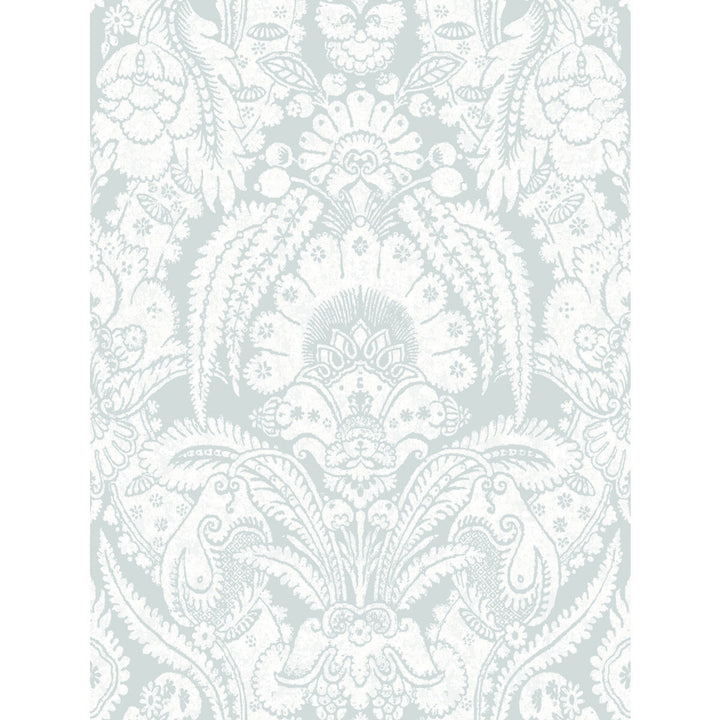 Chatterton Pale Blue And White by Cole & Son Wallcovering COLE & SON ALBEMARLE PAPER - 100% United Kingdom Horizontal: and Vertical: 36.01 27 - Fabric Carolina -