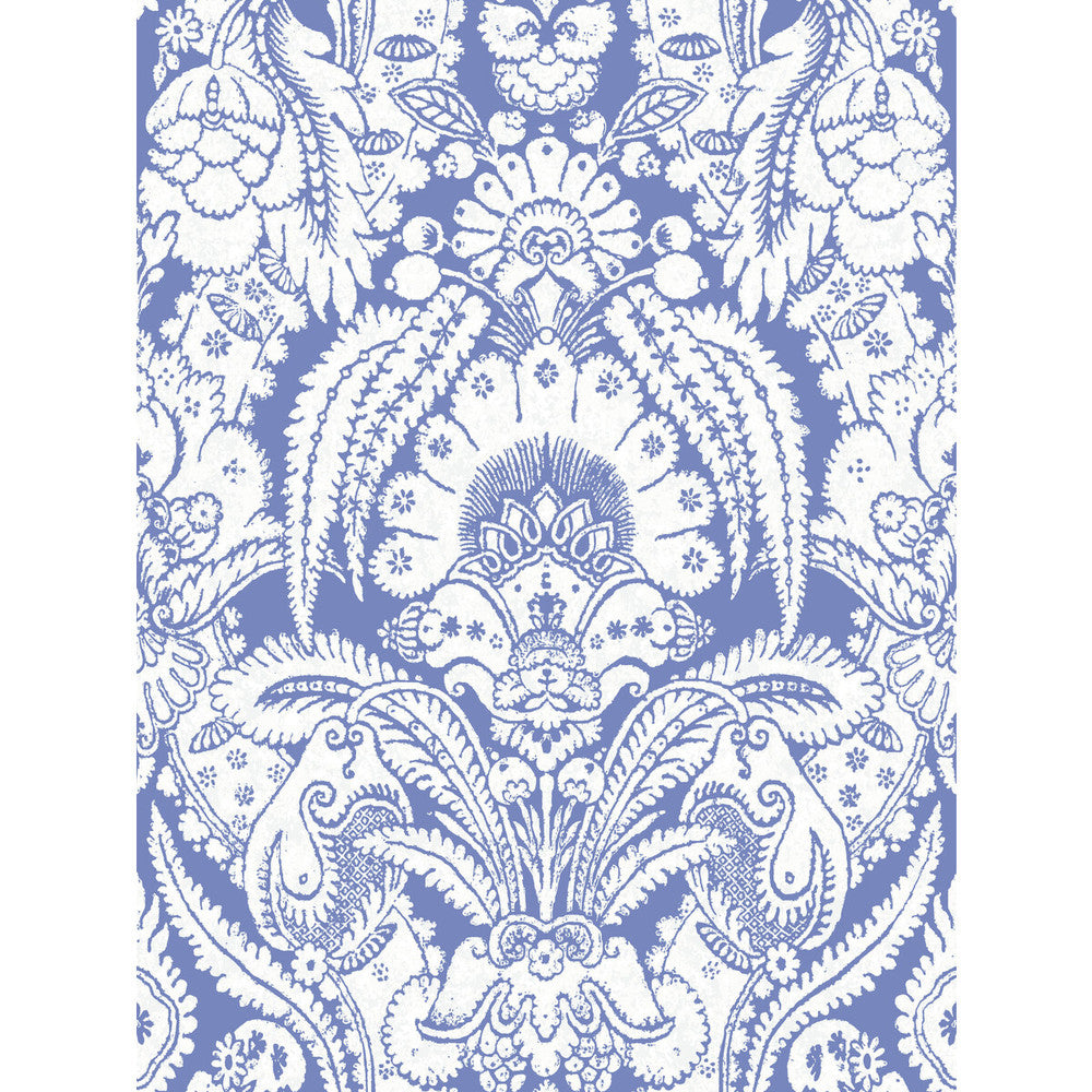 Chatterton Blue And White by Cole & Son Wallcovering COLE & SON ALBEMARLE PAPER - 100% United Kingdom - Horizontal: - and Vertical: 36.01 27 - Fabric Carolina -