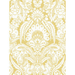 Chatterton French Yellow And Ivory by Cole & Son Wallcovering