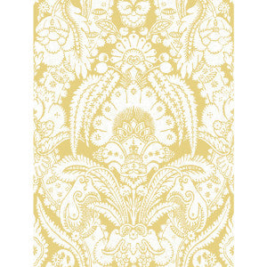 Chatterton French Yellow And Ivory by Cole & Son Wallcovering