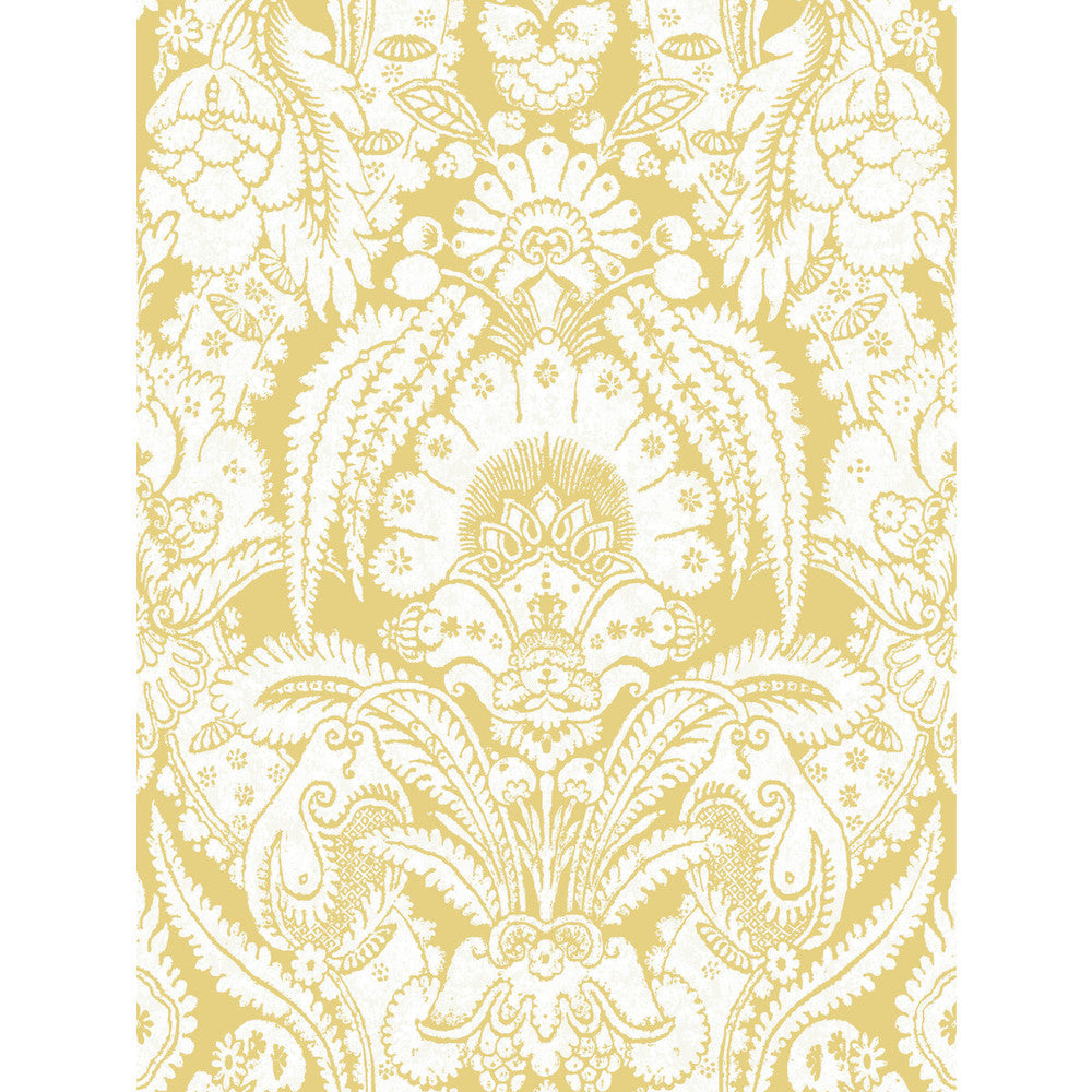 Chatterton French Yellow And Ivory by Cole & Son Wallcovering Cole & Son Wallcovering Chatterton French Yellow And IvoryWallcovering COLE & SON ALBEMARLE PAPER - 100% United Kingdom </p><p>Repeat: H: , V: 36.01 27 - Fabric Carolina -