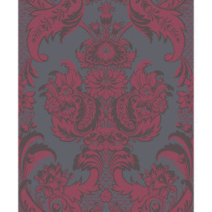 Wyndham Red And Slate by Cole & Son Wallcovering
