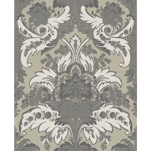 Aldwych Silver And White by Cole & Son Wallcovering