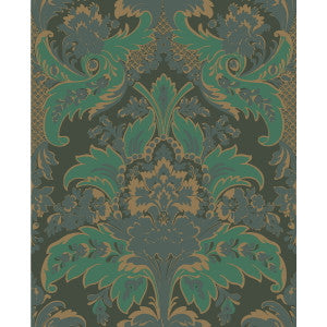 Aldwych Green And Gold by Cole & Son Wallpaper
