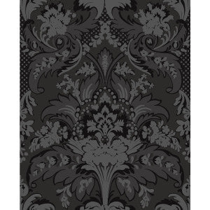 Aldwych Black And Graphite by Cole & Son Wallcovering