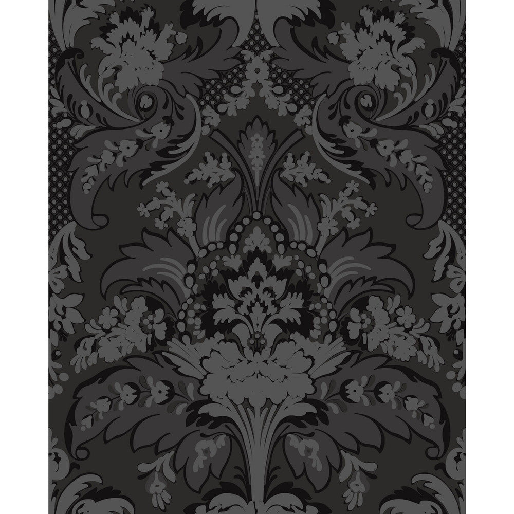 Aldwych Black And Graphite by Cole & Son Wallcovering Cole & Son Wallcovering Aldwych Black And GraphiteWallcovering COLE & SON ALBEMARLE PAPER - 100% United Kingdom </p><p>Repeat: H: , V: 25.22 20 - Fabric Carolina -