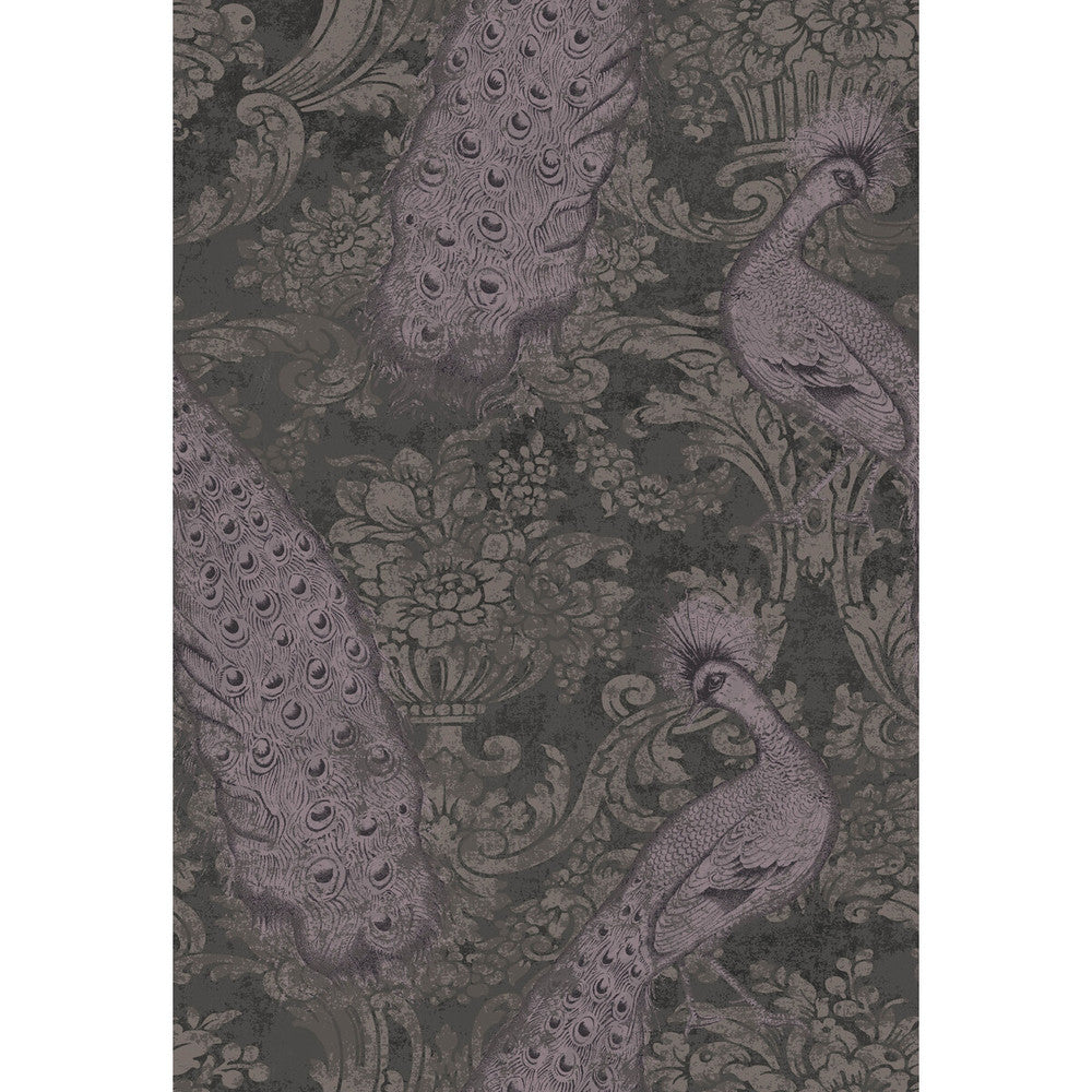 Byron Amythest And Charcoal by Cole & Son Wallcovering COLE & SON ALBEMARLE PAPER - 100% United Kingdom - Horizontal: - and Vertical: 29.94 20 - Fabric Carolina -
