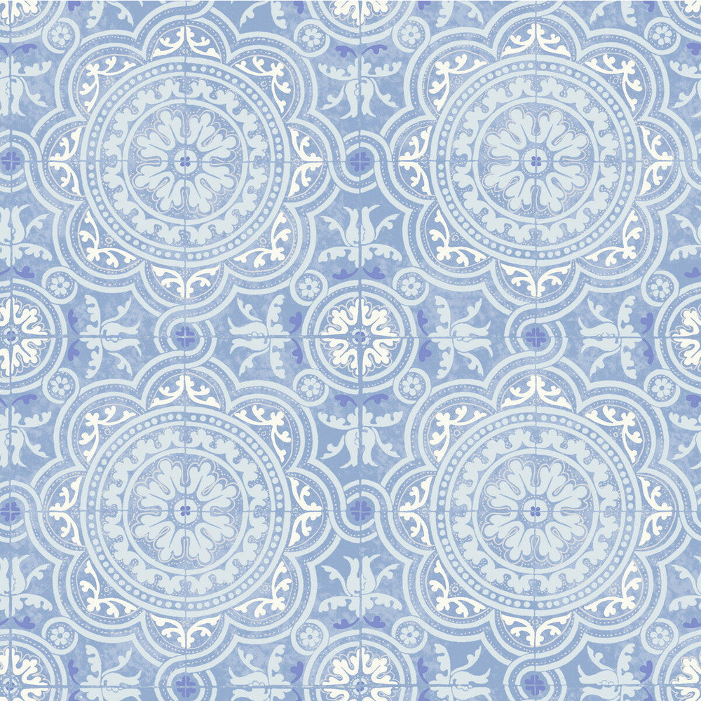 Piccadilly Soft Blue by Cole & Son Designer Wallcovering COLE & SON ALBEMARLE PAPER - 100% United Kingdom Horizontal: and Vertical: 20.88 21 - Swanky Fabrics -