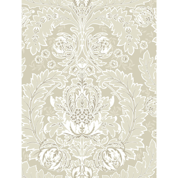 Coleridge Linen And White by Cole & Son Designer Wallcovering COLE & SON ALBEMARLE PAPER - 100% United Kingdom Horizontal: and Vertical: 27.58 21 - Swanky Fabrics -