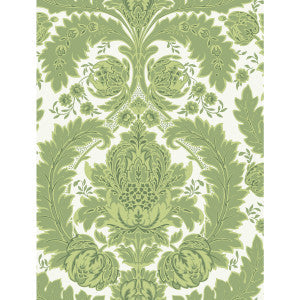 Coleridge Green And Ivory by Cole & Son Wallcovering