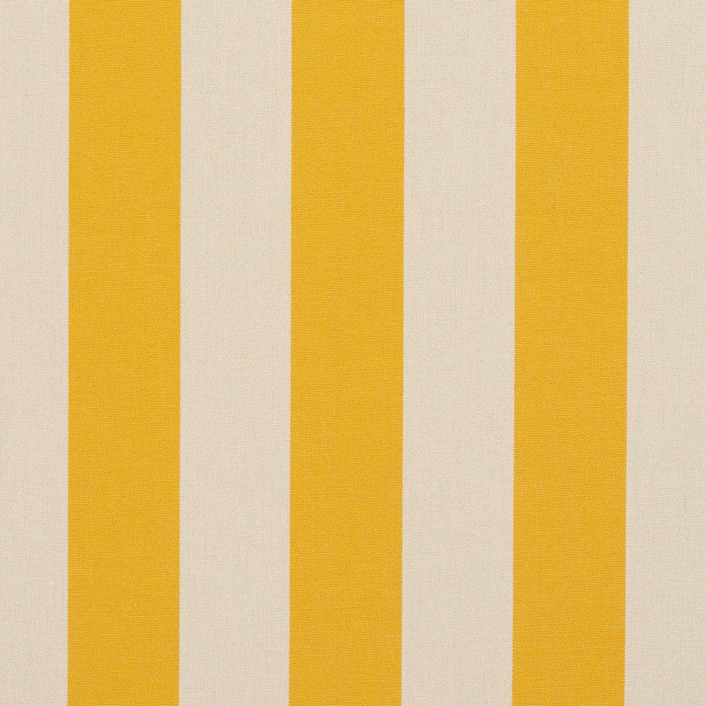 9544 Marigold Stripe by Charlotte Fabric All Seasons Volume 3 100% Solution Dyed Woven Acrylic Spain Exceeds 100,000 Wyzenbeek Rubs (Heavy Duty) Horizontal: 3.75" 54 Inches - Fabric Carolina -