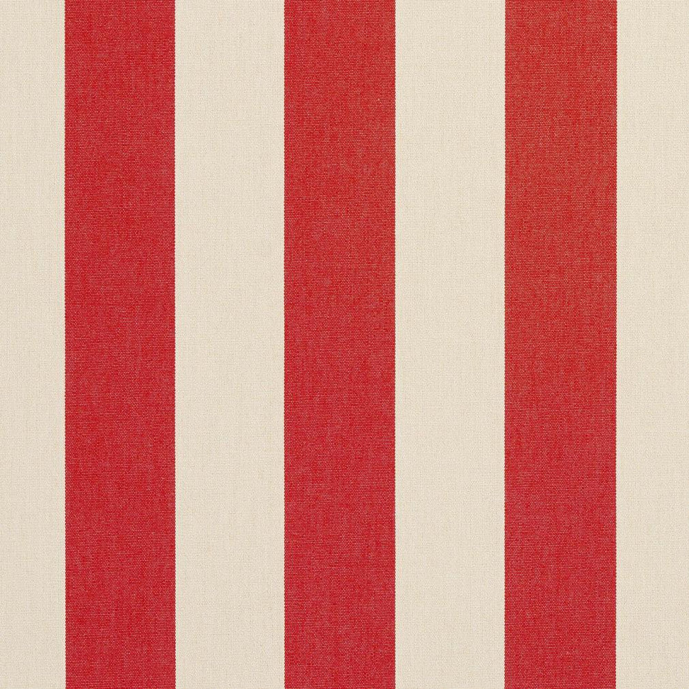 9547 Poppy Stripe by Charlotte Fabric All Seasons Volume 3 100% Solution Dyed Woven Acrylic Spain Exceeds 100,000 Wyzenbeek Rubs (Heavy Duty) Horizontal: 3.75" 54 Inches - Fabric Carolina -