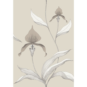 Orchid Linen/White by Cole & Son Wallcovering