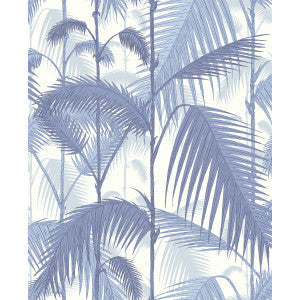 Palm Jungle Blues/ White by Cole & Son Wallcovering