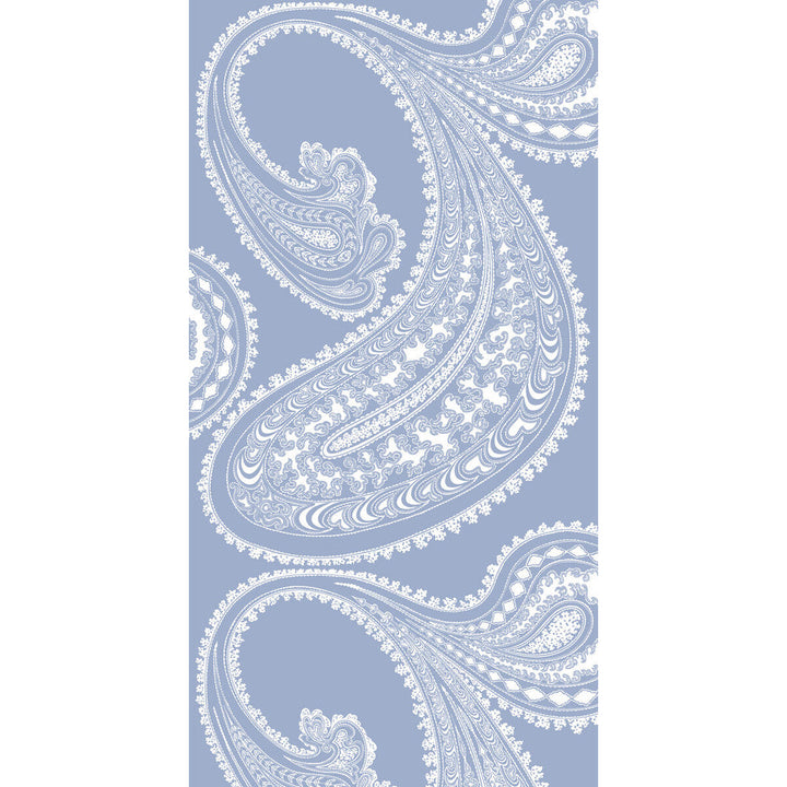 Rajapur Wht/Dk Blue by Cole & Son Designer Wallcovering CONTEMPORARY RESTYLED PAPER - 100% United Kingdom Horizontal: 21 and Vertical: 30 21 - Swanky Fabrics -