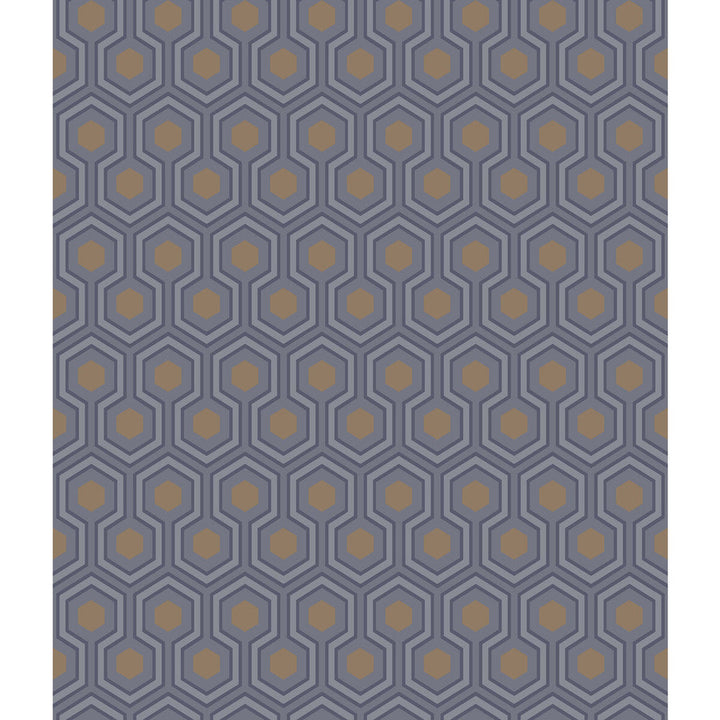 Hicks Hexagon Dk Gry/Bronz by Cole & Son Wallcovering Cole & Son Wallcovering Hicks Hexagon Dk Gry/BronzWallcovering CONTEMPORARY RESTYLED PAPER - 100% United Kingdom </p><p>Repeat: H: 20.5, V: 4 20.5 - Fabric Carolina -