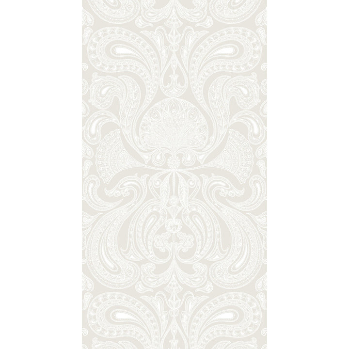 Malabar White by Cole & Son Wallcovering CONTEMPORARY RESTYLED PAPER - 100% United Kingdom - Horizontal: 21 and Vertical: 30 21 - Fabric Carolina -