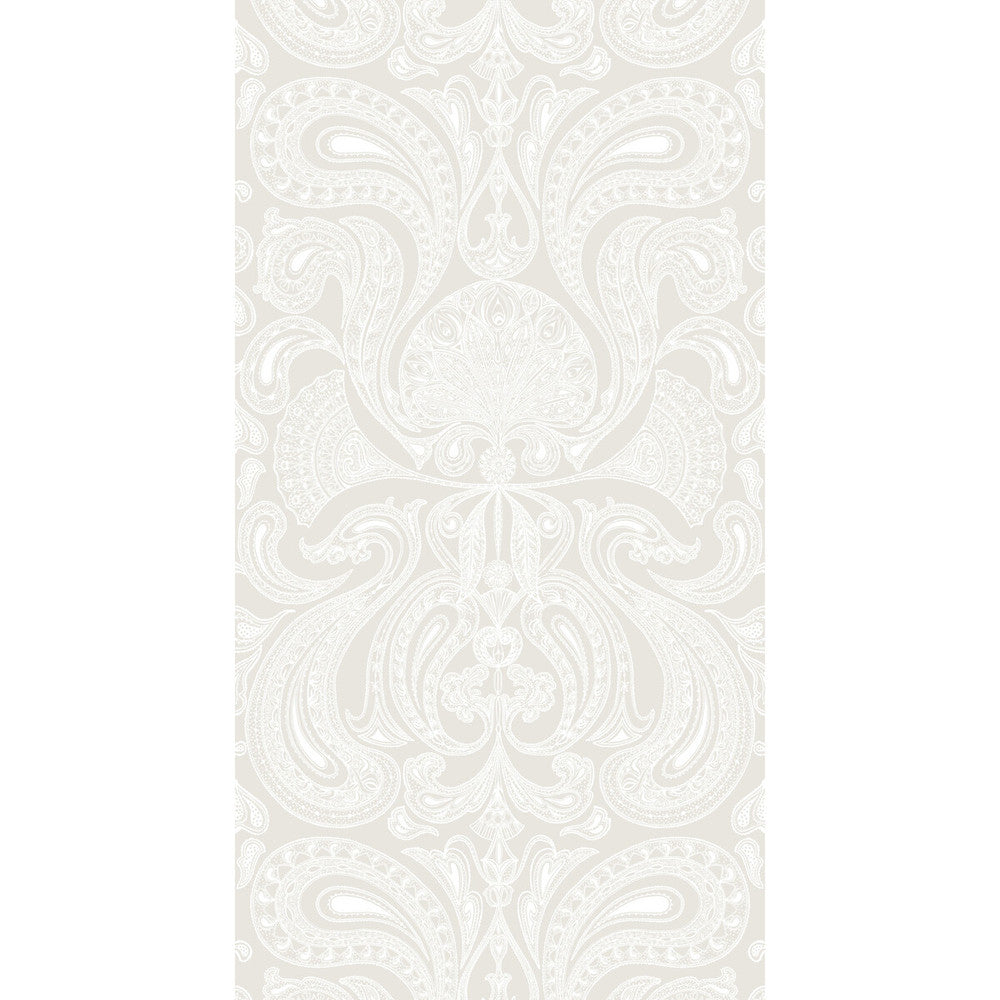 Malabar White by Cole & Son Wallcovering CONTEMPORARY RESTYLED PAPER - 100% United Kingdom Horizontal: 21 and Vertical: 30 21 - Fabric Carolina -
