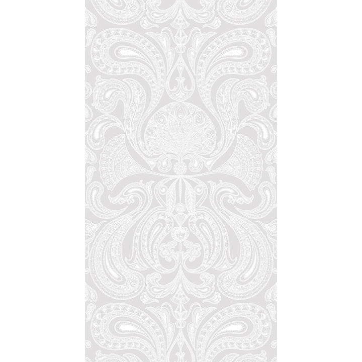 Malabar White/Lilac by Cole & Son Wallcovering CONTEMPORARY RESTYLED PAPER - 100% United Kingdom Horizontal: 21 and Vertical: 30 21 - Fabric Carolina -