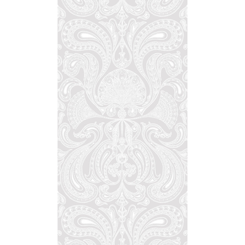 Malabar White/Lilac by Cole & Son Designer Wallcovering CONTEMPORARY RESTYLED PAPER - 100% United Kingdom Horizontal: 21 and Vertical: 30 21 - Swanky Fabrics -