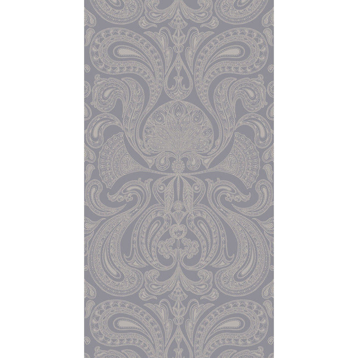 Malabar Silver/Grey by Cole & Son Wallcovering CONTEMPORARY RESTYLED PAPER - 100% United Kingdom Horizontal: 21 and Vertical: 30 21 - Fabric Carolina -