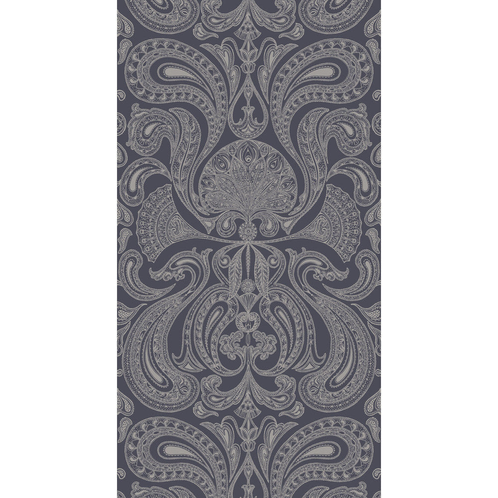 Malabar Gilver/Charl by Cole & Son Designer Wallcovering CONTEMPORARY RESTYLED PAPER - 100% United Kingdom - Horizontal: 21 and Vertical: 30 21 - Swanky Fabrics -