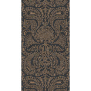 Malabar Bronze/Black by Cole & Son Wallcovering