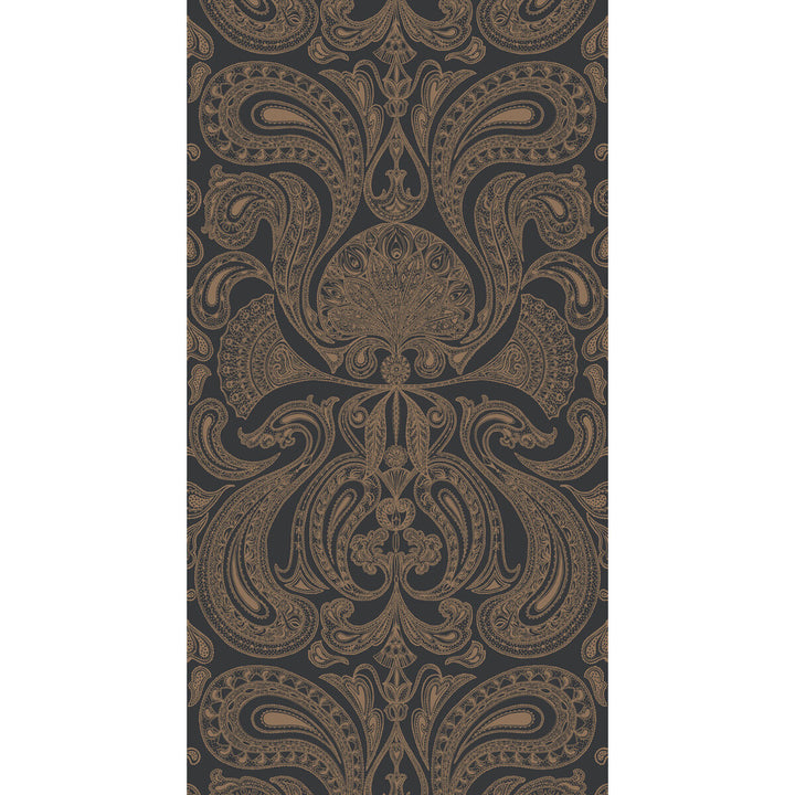 Malabar Bronze/Black by Cole & Son Wallcovering Cole & Son Wallcovering Malabar Bronze/BlackWallcovering CONTEMPORARY RESTYLED PAPER - 100% United Kingdom </p><p>Repeat: H: 21, V: 30 21 - Fabric Carolina -