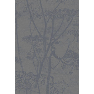 Cow Parsley Gilver/Black by Cole & Son Wallcovering