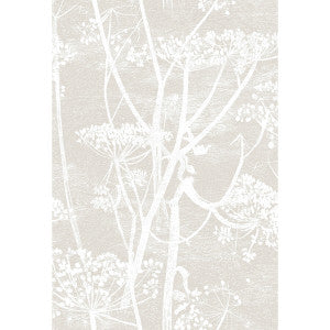 Cow Parsley Linen/White by Cole & Son Wallpaper