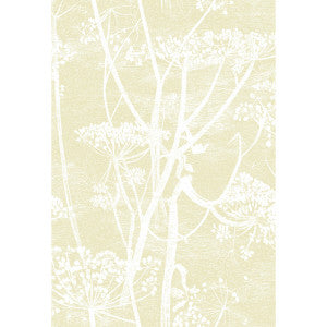 Cow Parsley Straw/White by Cole & Son Wallcovering