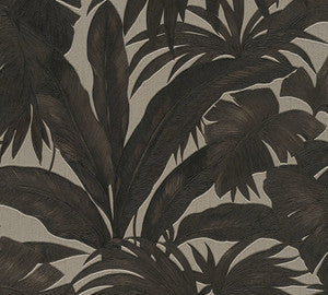 Paragon Black Tile by Seabrook Wallpaper