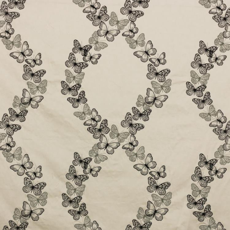 Flight of Fancy Charcoal by RM CoCo Fabric