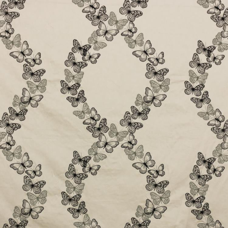 Flight of Fancy Charcoal by RM CoCo Fabric