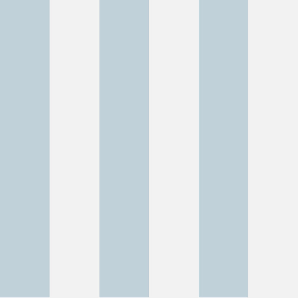 Glastonbury Str Pale Bl & Wt by Cole & Son Wallcovering COLE & SON FESTIVAL STRIPES PAPER - 100% United Kingdom - Horizontal: 0 and Vertical: 0 21 - Fabric Carolina -