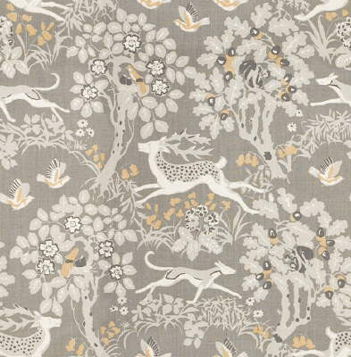 Mille Fleur Silver by Lee Jofa Fabric