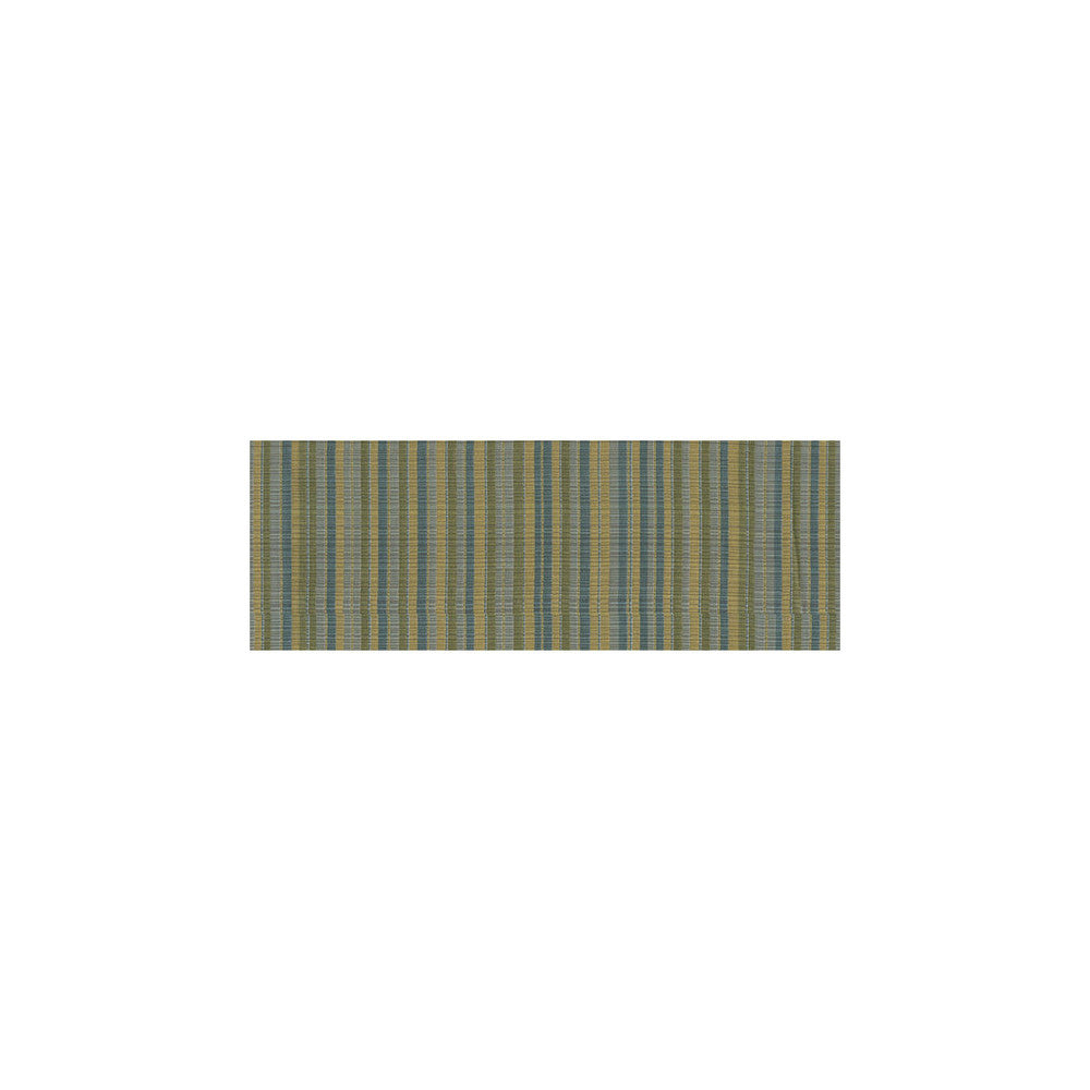 Oahu Stripe Grotto by Kravet Contract Fabric - POLYESTER - 100% United States - Horizontal: 13.5 and Vertical: 7.5 54 - Fabric Carolina -