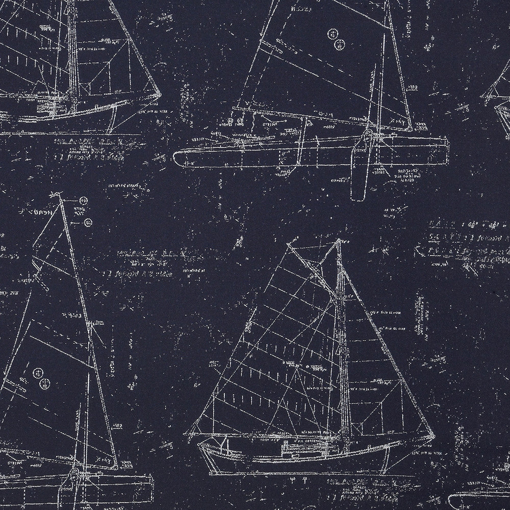 145736-0003 Point of Sail Navy by Sunbrella Fabric Sunbrella Upholstery 100% Sunbrella® Acrylic USA or Imported 5-Year Horizontal: 30 in. and Vertical: 36.15 in. 54 in. - Fabric Carolina -