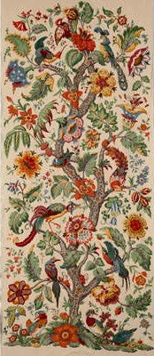 990026.MULTI A Tree Of Life Ha Multi A by Lee Jofa Fabric - Linen 100% Thailand Light H" -, V: 114 inches 50 inches  - Fabric Carolina -  Lee Jofa