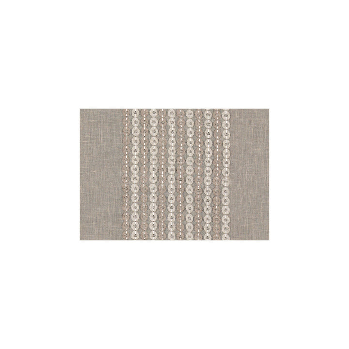 Bangle Sheer Truffle by Kravet Couture Fabric MODERN LUXE VISCOSE - 50%;LINEN - 45%;LUREX - 5% India Horizontal: 15 and Vertical: 1 52 - Fabric Carolina -