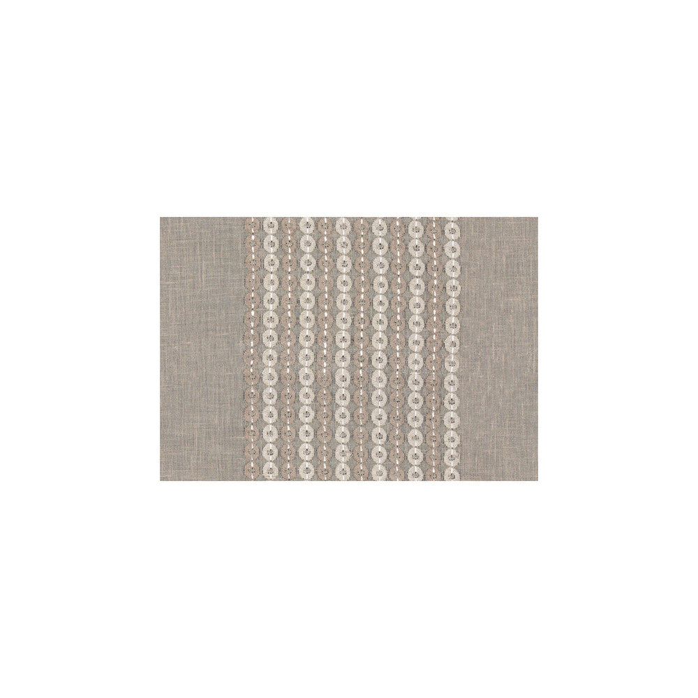 Bangle Sheer Truffle by Kravet Couture Fabric MODERN LUXE VISCOSE - 50%;LINEN - 45%;LUREX - 5% India Horizontal: 15 and Vertical: 1 52 - Fabric Carolina -
