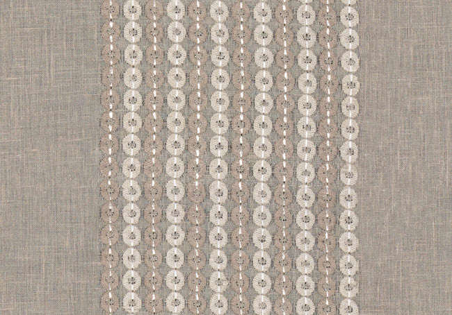 Bangle Sheer Truffle by Kravet Couture Fabric