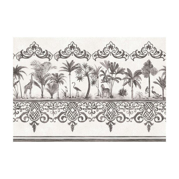 Rou Border Charcoal by Cole & Son Wallcovering Cole & Son Wallcovering Rou Border CharcoalWallcovering PAPER - 100% United Kingdom </p><p>Repeat: H: , V: 20.5 - Fabric Carolina -