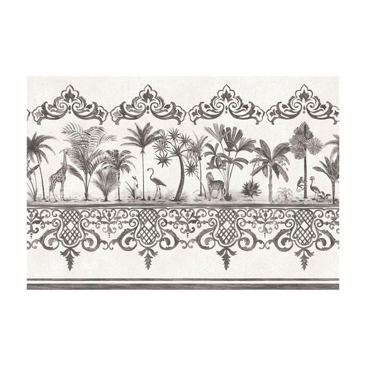 Rou Border Charcoal by Cole & Son Wallcovering Cole & Son Wallcovering Rou Border CharcoalWallcovering PAPER - 100% United Kingdom </p><p>Repeat: H: , V: 20.5 - Fabric Carolina -