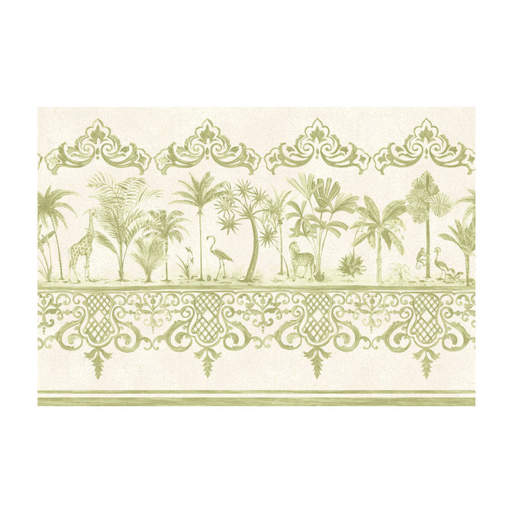 Rou Border Old Olive by Cole & Son Wallcovering Cole & Son Wallcovering Rou Border Old OliveWallcovering PAPER - 100% United Kingdom </p><p>Repeat: H: , V: 20.5 - Fabric Carolina -